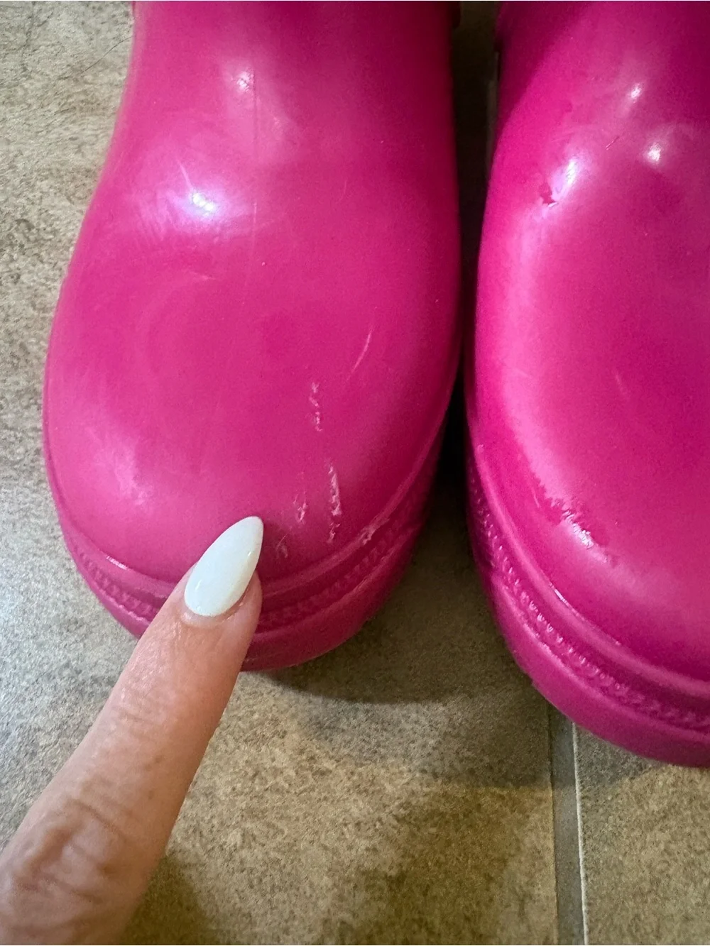 Hunter Kids Hot Pink Waterproof Rain Boots